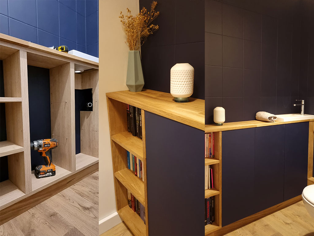 Meuble toilette
